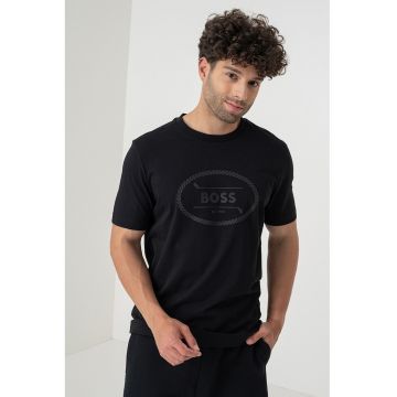 Tricou cu imprimeu logo Heritage