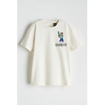 Tricou cu imprimeu Minecraft
