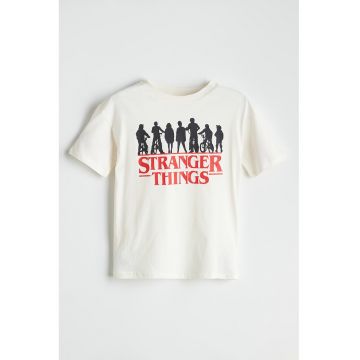 Tricou cu imprimeu Stranger Things