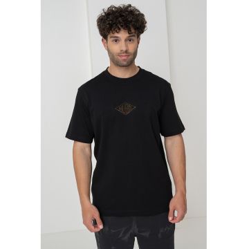 Tricou cu logo si decolteu la baza gatului Darunu