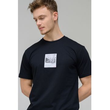 Tricou de bumbac cu imprimeu foto Darthy