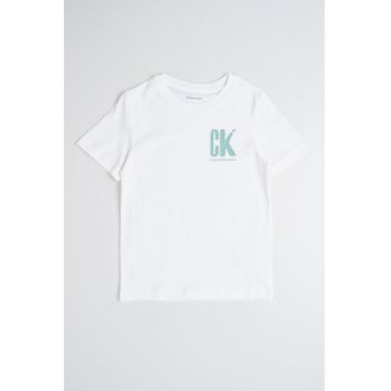 Tricou de bumbac cu logo