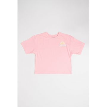Tricou din amestec de bumbac cu logo