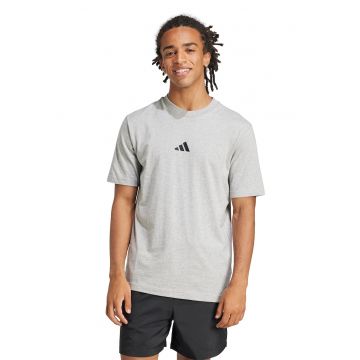 Tricou din bumbac cu broderie logo