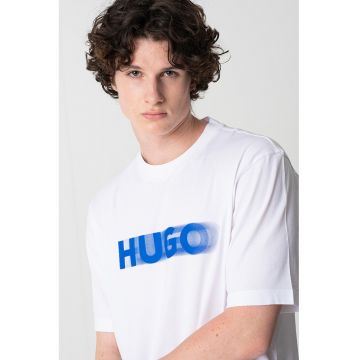 Tricou din bumbac cu imprimeu logo