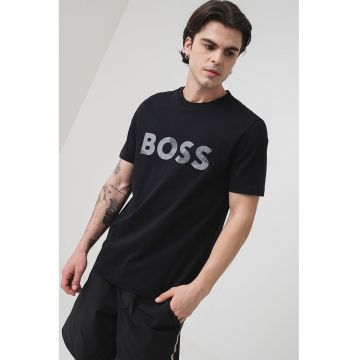 Tricou din bumbac cu imprimeu logo