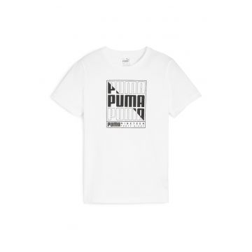 Tricou din bumbac cu imprimeu logo
