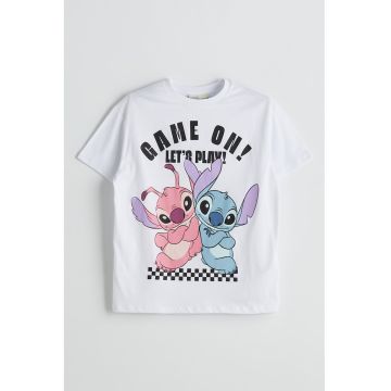 Tricou din bumbac cu imprimeu