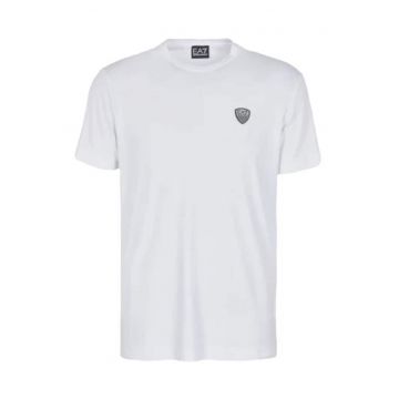 Tricou EA7 pentru Drumetie - - 8NPT16-PJRGZ-1100 - L INTL - Alb
