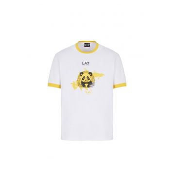 Tricou  pentru Femei - u tee ss 5 continents - 7X000099-AF13243-M0083 - M INTL - Alb