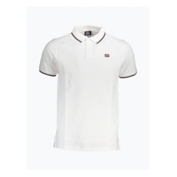 Tricou polo barbati cu logo brodat - regular fit