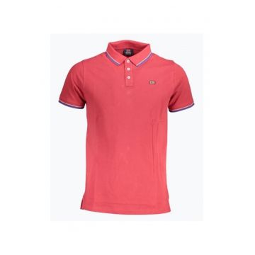 Tricou polo barbati cu logo brodat - regular fit