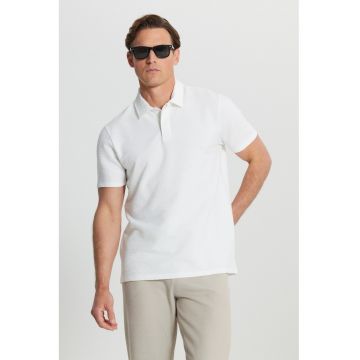 Tricou polo cu croiala slim-fit