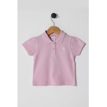 Tricou polo de bumbac pique