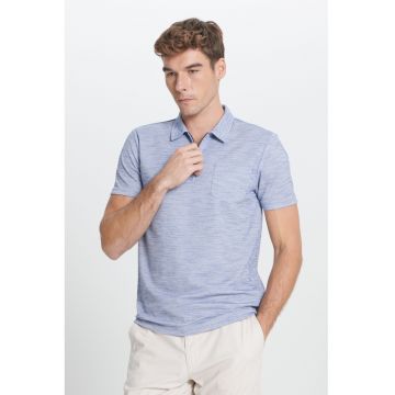 Tricou polo slim-fit