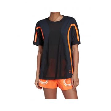 Tricou sport -  AEROREADY - respirabil - negru - poliester reciclat - pentru femei -