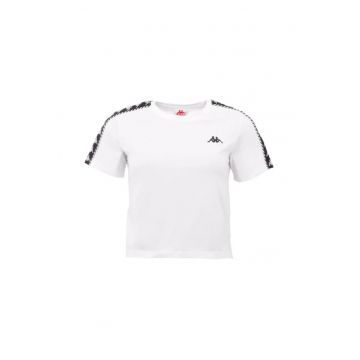 Tricou sport dama -  Bumbac - Alb