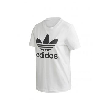 Tricou sport dama  Bumbac - Alb