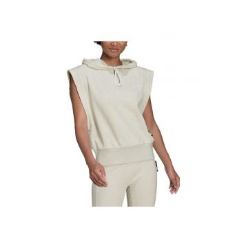 Tricou sport dama -  Bumbac/Poliester - Bej -