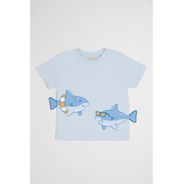Tricou uni cu imprimeu