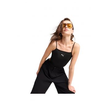 Maiou femei  Wardrobe Ess Ribbed Tank Top - Negru