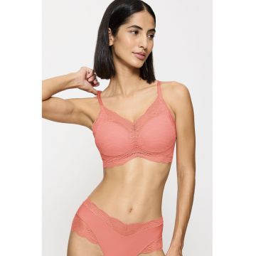 Sutien cu burete si strat exterior de dantela