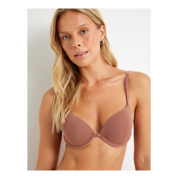 Sutien push-up cu sustinere metalica si model uni