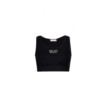 Top crop cu logo