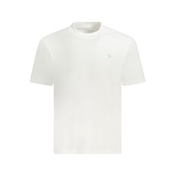 Tricou barbati - cu imprimeu pe spate - Regular fit - Alb