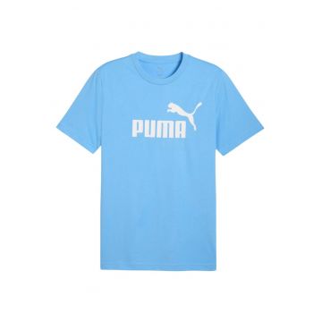Tricou barbati  Ess No.1 - albastru - bumbac - cu logo mare