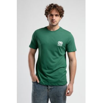 Tricou cu logo si decolteu la baza gatului Corinth
