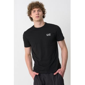 Tricou cu model uni Gircollo