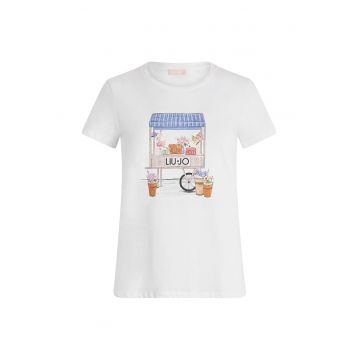 Tricou cu strasuri