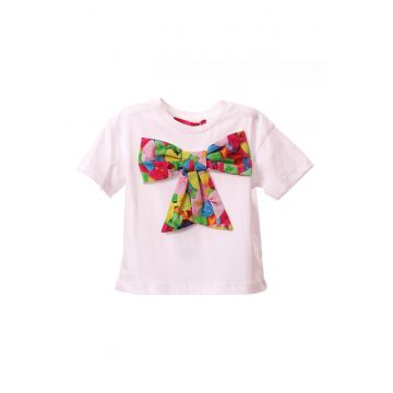 Tricou de bumbac cu funda