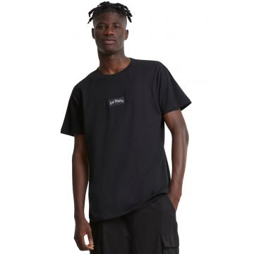 Tricou din bumbac cu aplicatie text