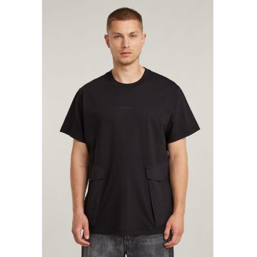 Tricou lejer din bumbac organic cu buzunare