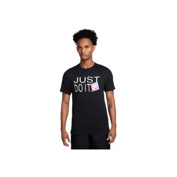 Tricou  pentru Barbati - m nsw tee 6mo jdi sp25 - HJ0563-010 - XS INTL - Negru