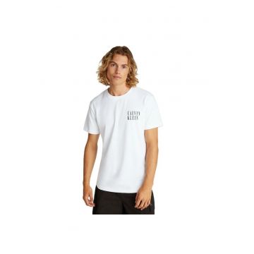 Tricou  pentru Barbati - ombre text box tee - J30J327478-YAF - L INTL - Alb