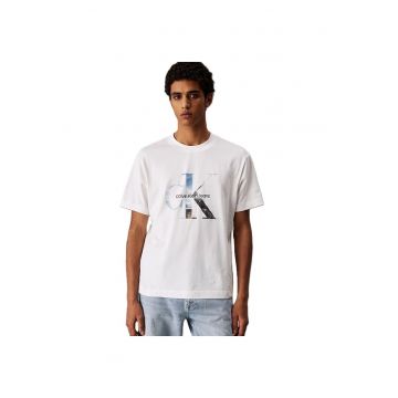 Tricou  pentru Barbati - photo monogram tee - J30J327483-YAF - Alb