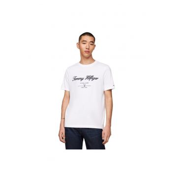 Tricou  pentru Barbati - script logo tee - MW0MW33691-YBR - L INTL - Alb