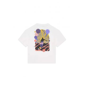 Tricou  pentru Fete - boy tee ss sports - boy tee ss sports - 7B000107-AF13244-U0005 - Alb