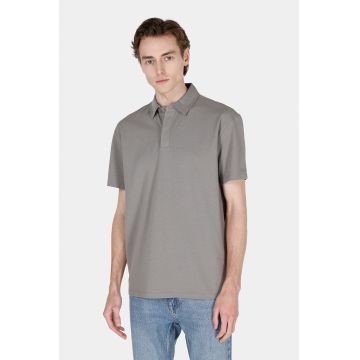 Tricou polo cu model uni
