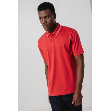 Tricou polo cu model uni