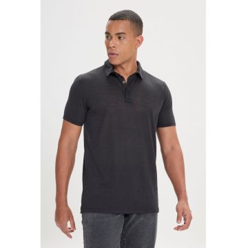 Tricou polo cu model uni