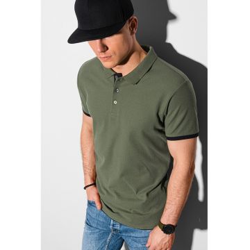 Tricou polo de bumbac cu material pique