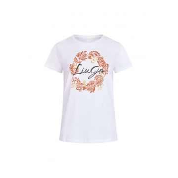 Tricou regular fit cu imprimeu logo