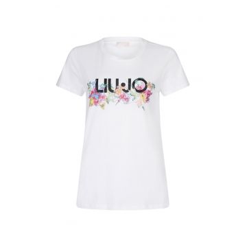 Tricou regular fit cu imprimeu logo