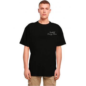 Tricou unisex cu imprimeu pe partea din spate