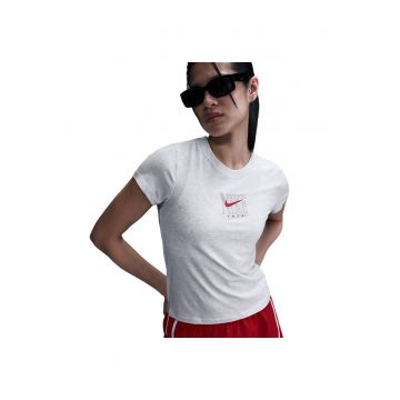 Tricou  W NSW SS SLIM TEE PNX GRX-IB2444-051