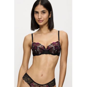 Sutien de dantela cu bretele ajustabile